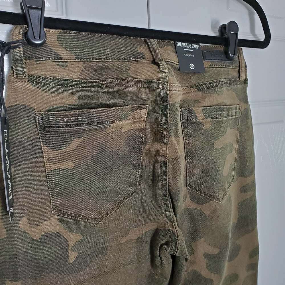 NWT Blank NYC The Reade Crop Camo Skinny Jeans - Picture 8 of 8